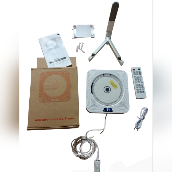 Wall Mount Bluetooth CD & Radio Player - Picture 1 of 8